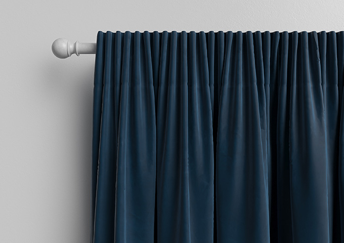 Ultra Luxe Velvet, Deep Blue - Made to Measure Curtains - Image 10